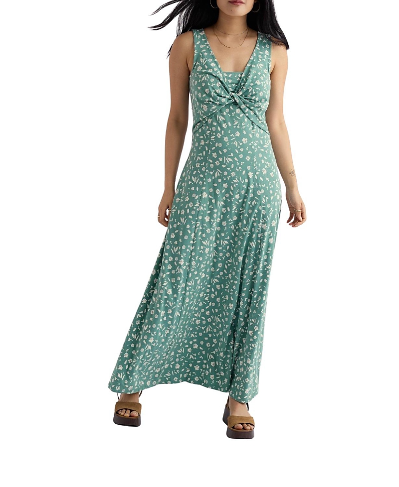 Seasalt Cornwall May Apple Empire Line Maxi Jersey Dress