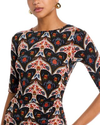 Porcelain Birds Maxi Dress - thumbnail 3