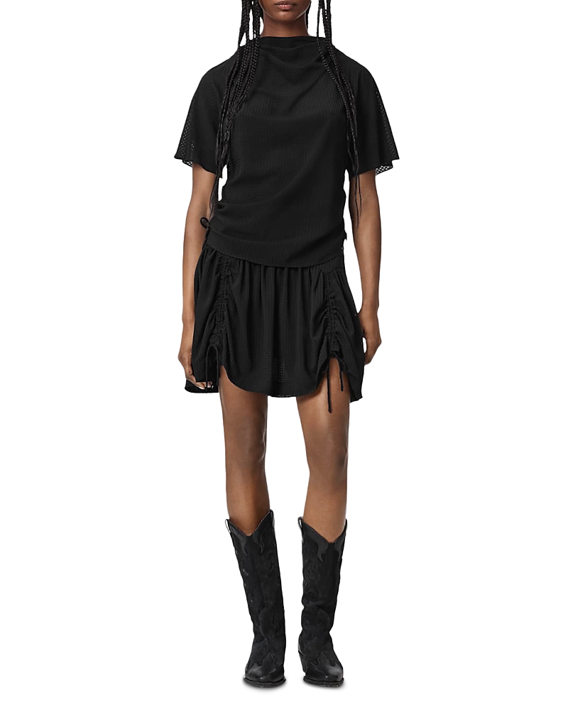 Allsaints Leslie Check Top