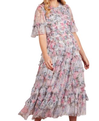 Camille's Garden Round Neck Dress