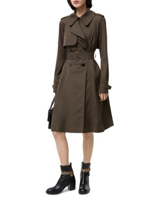 Long Gabardine Pembury Trench Coat