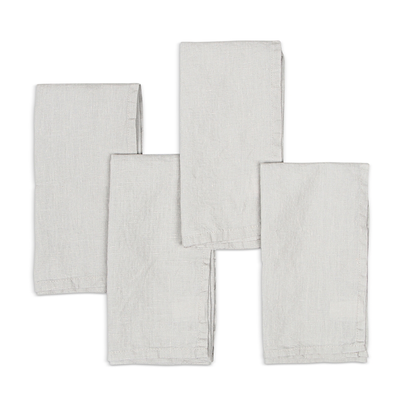 Hudson Park Collection Linen Dinner Napkins, Set of 4
