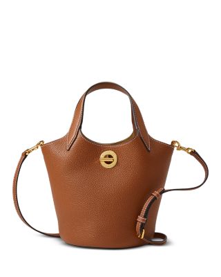Veronica Beard Anchor Leather Top Handle Bag