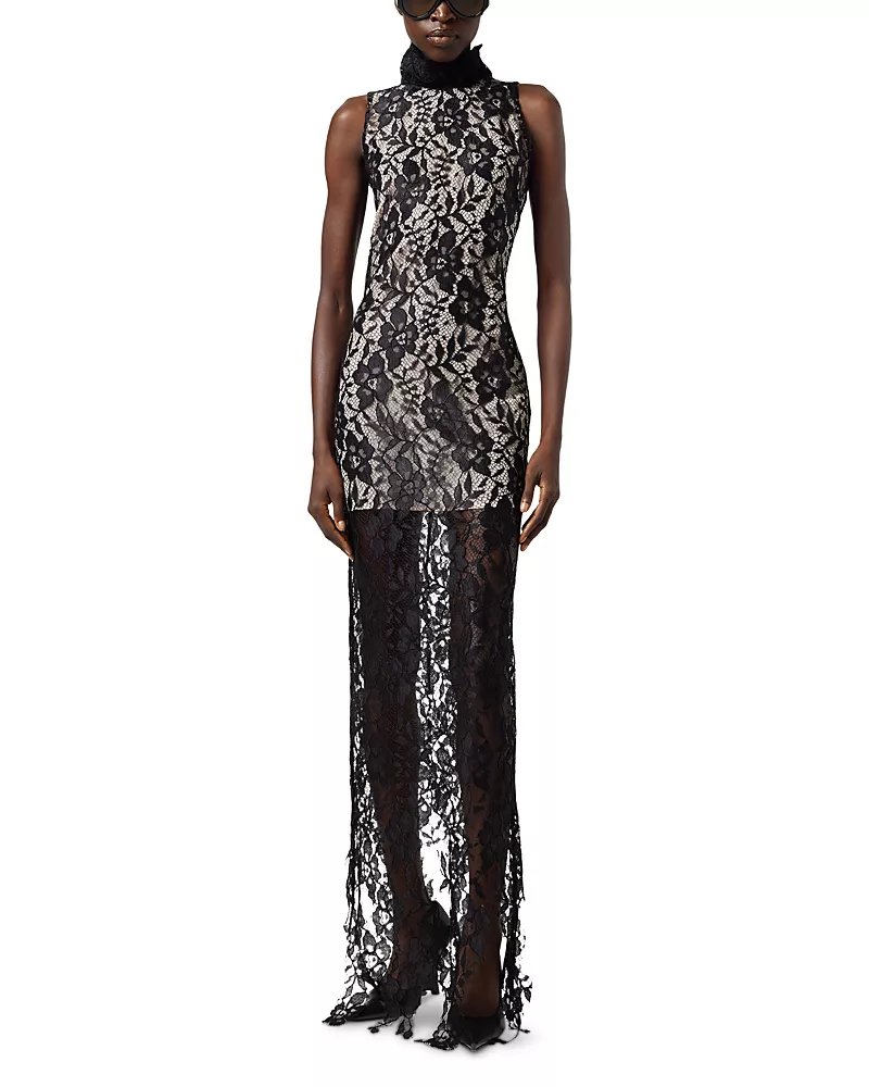 Giuseppe Di Morabito Long Lace Dress