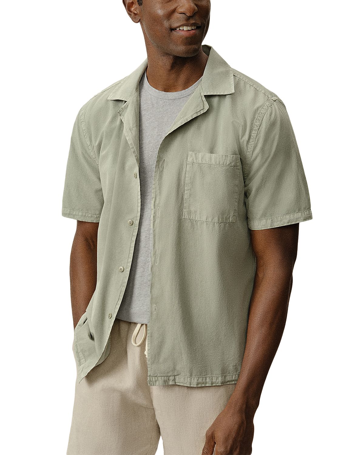 Alex Crane Air Cotton Camp Shirt
