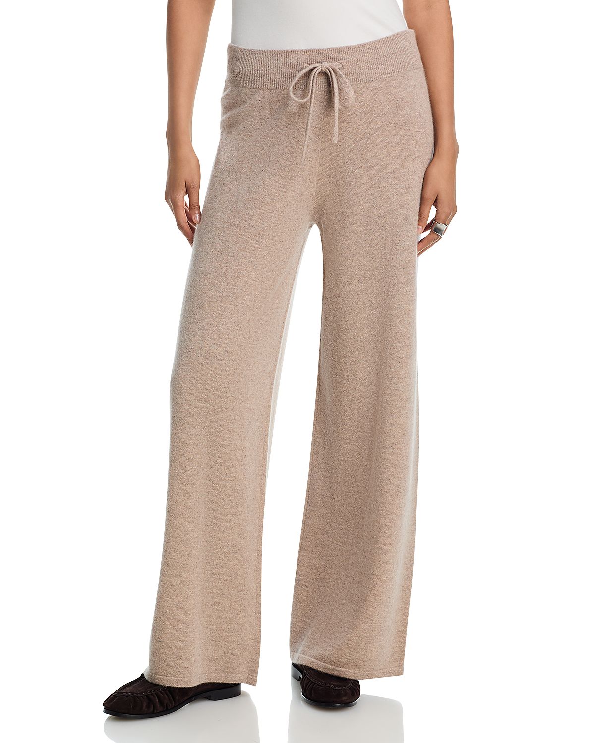 Aqua 100% Cashmere Drawstring Pants - Exclusive
