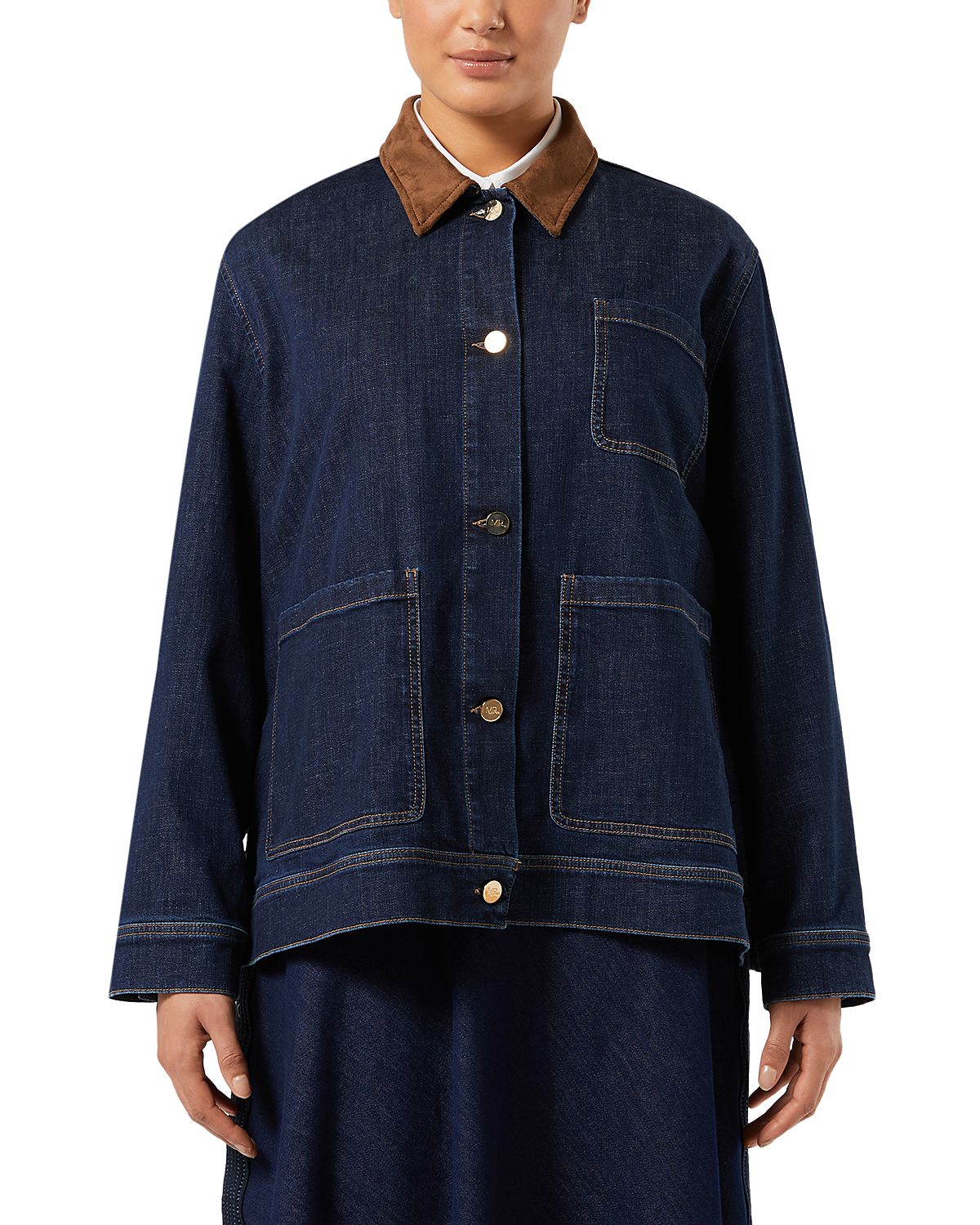 Marina Rinaldi Mrstenzone Denim Jacket