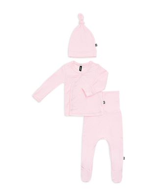 Girls' Pointelle Take Me Home Hat, Top & Footed Pants Set - Baby