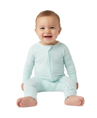  Boys' Cloud Stripe Bamboo Sleeper - Baby
