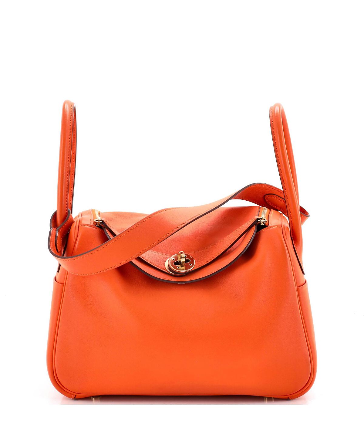 Pre-Owned HERMES 26 Lindy Bag Verso Swift