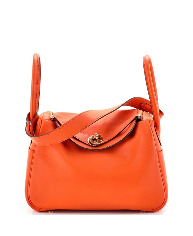 Pre-Owned HERMES 26 Lindy Bag Verso Swift