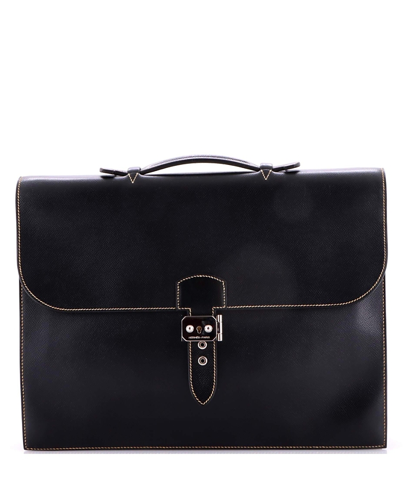 Pre-Owned HERMES 38 Sac a Depeches Bag Epsom