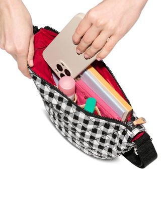MZ WALLACE Metro Smile Small Quilted Crossbody Bag