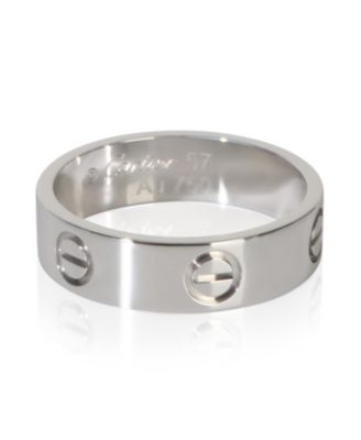  Love 18k White Gold Ring
