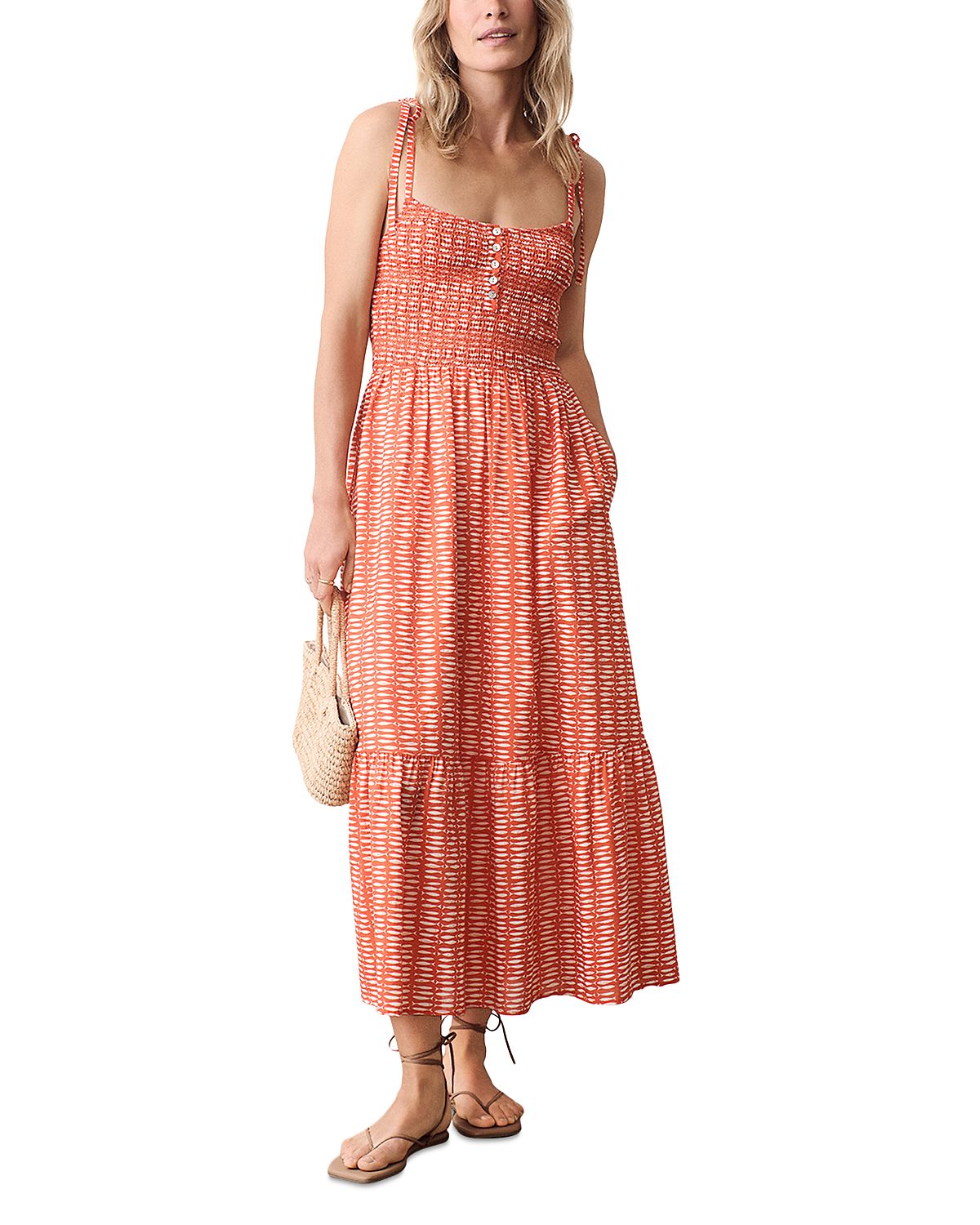 Marine Layer Carmen Smocked Dress