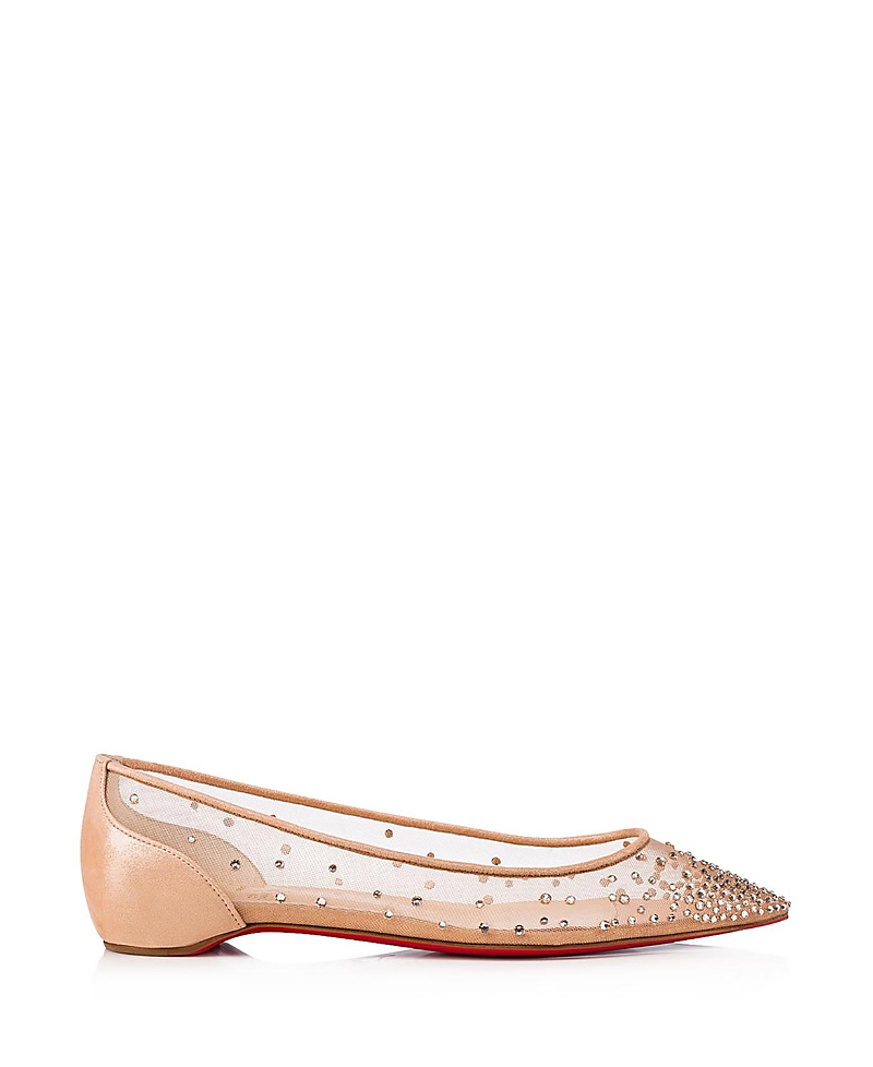 Christian Louboutin Women's Follies Strass Ballerina