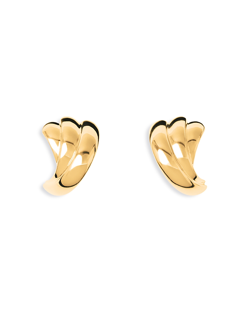 Lie Studio Magda Textured Stud Earrings