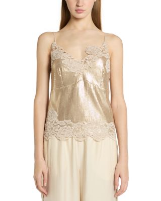 MLLGIRO Sequinned Camisole
