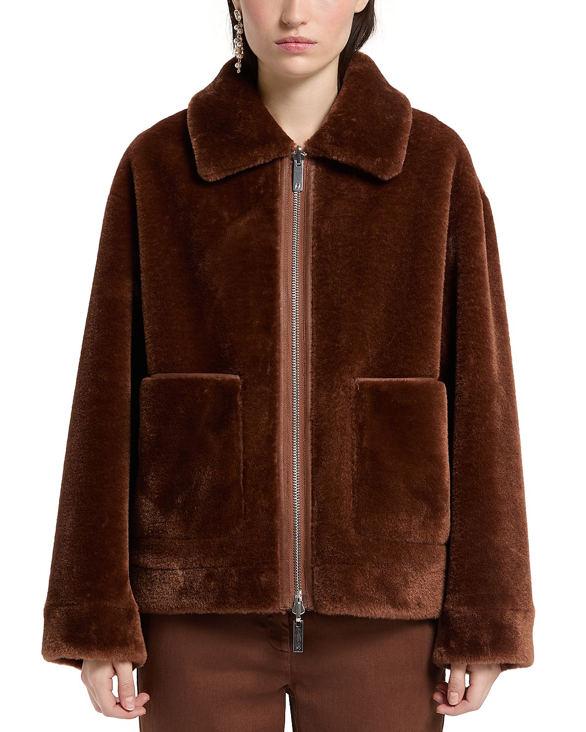 Marella Mllnuvole Faux Fur Coat