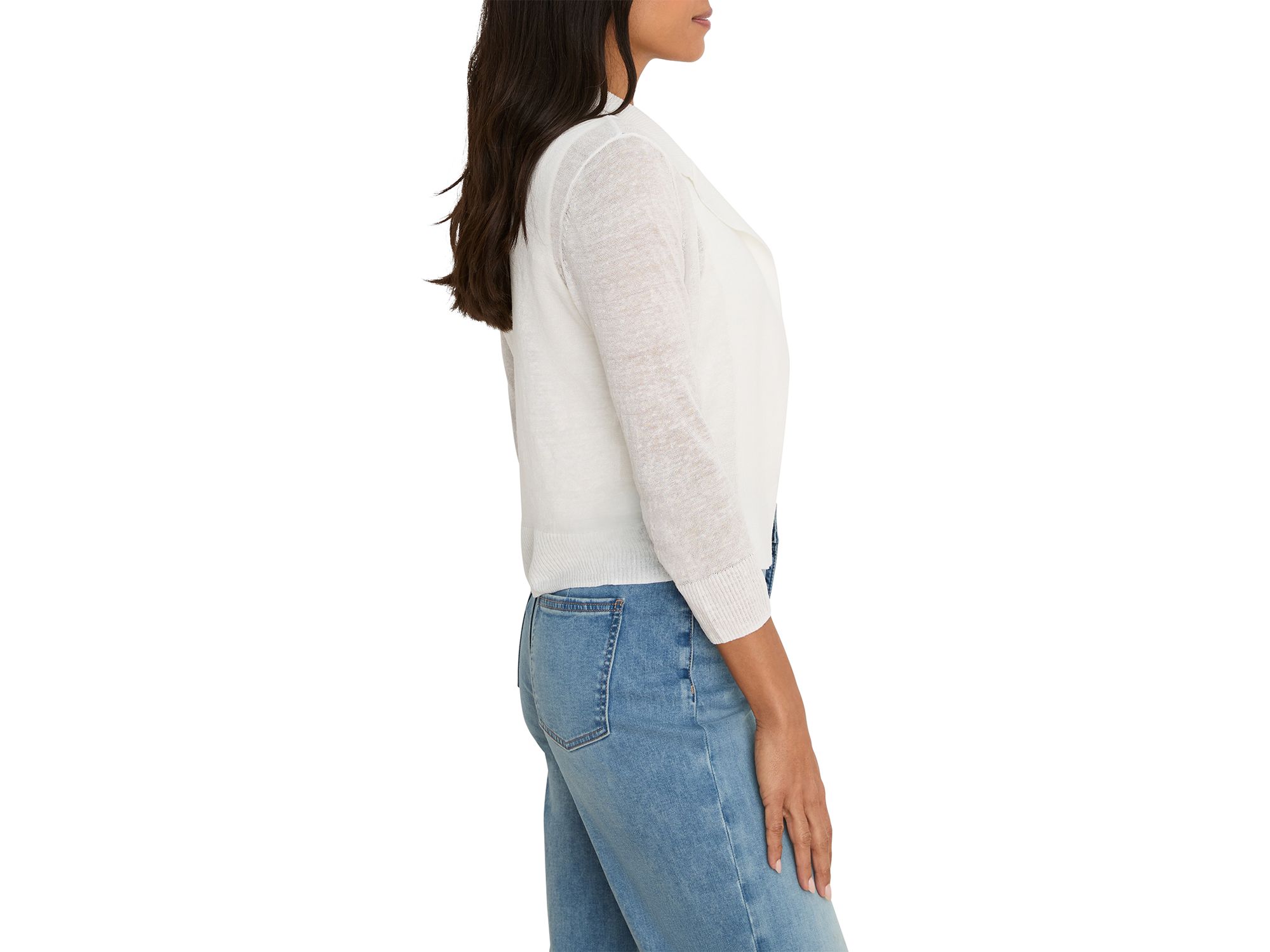 Featherknit Collared Sweater — Image 4