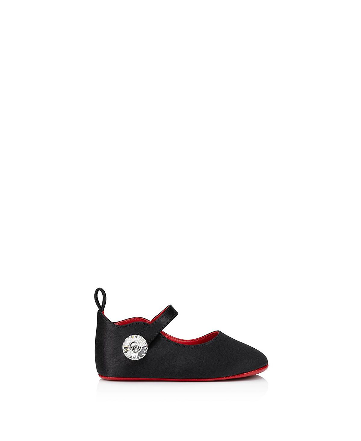 Christian Louboutin Unisex Baby Love Chick Strass Ballerina - Baby, Little Kid, Big Kid