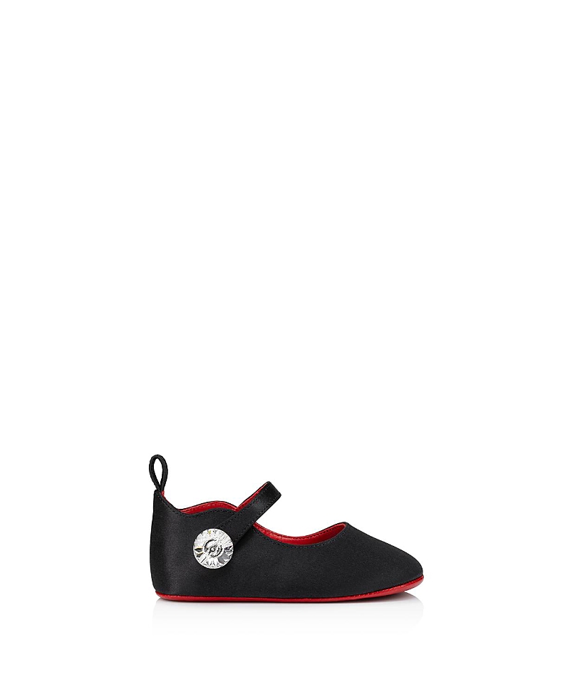 Christian Louboutin Unisex Baby Love Chick Strass Ballerina - Baby, Little Kid, Big Kid