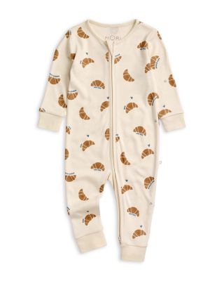Unisex Brunch Club Two Way Zip Up Romper - Baby