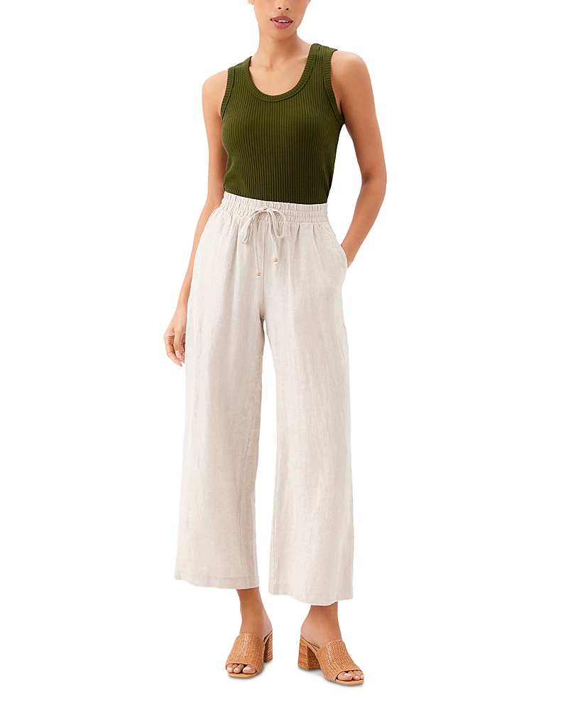 Karen Kane Drawstring Linen Pants