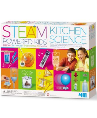 STEAM Powered Kidz, Kitchen Science, DIY 30+ Home Experiments, Ages 5+