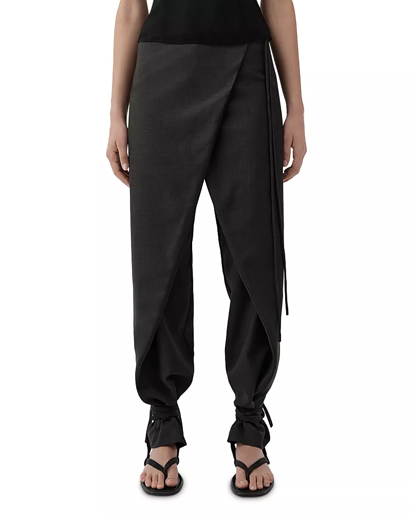 St. Agni Wrap Rouleau Pants