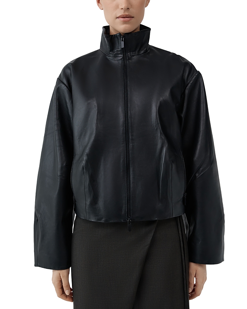 St. Agni Coco Leather Jacket