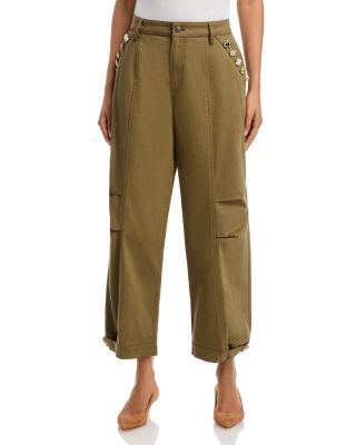 Agnes Mixed Buttons Pants