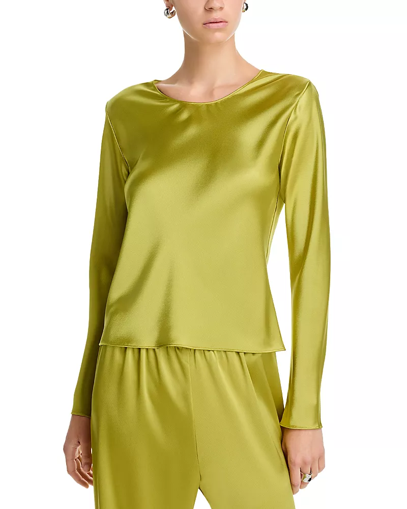 Leset Barb Long Sleeve Top