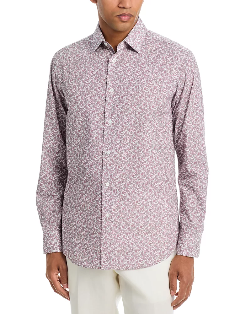 Paul Smith Paisley Floral Print Shirt