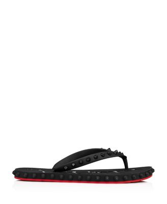 Christian Louboutin Women's Super Loubi Flip Rubber Sandals