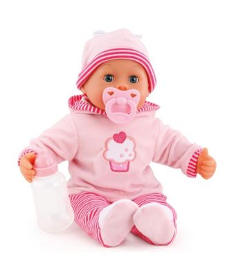  First Words Cupcake Doll 24 Sounds with Pacifier & Bottle, Ages 1+