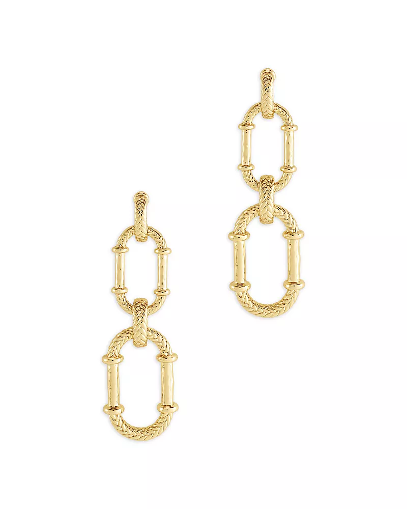 Anabel Aram Cheval Braid Drop Earrings