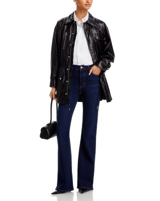 The Flared High Rise Jeans in Fairway - thumbnail 2
