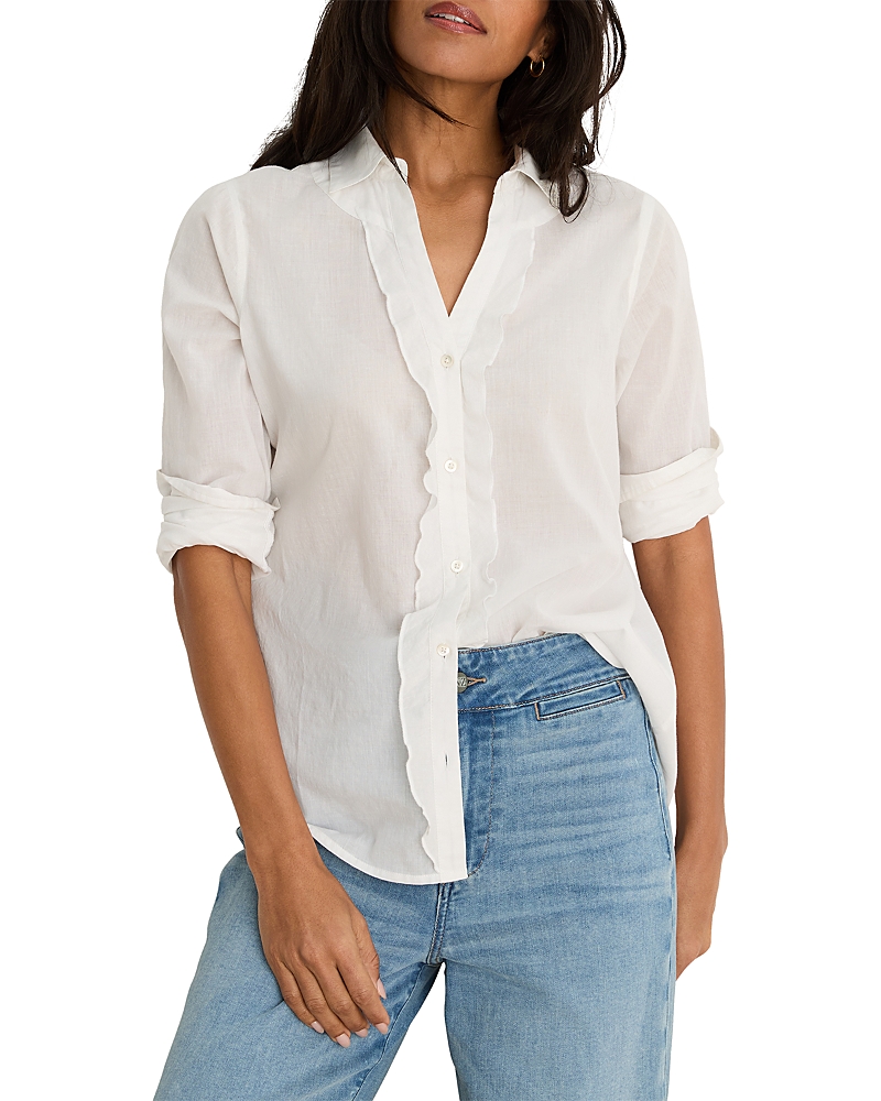 Nic+Zoe Ruffled Shirt