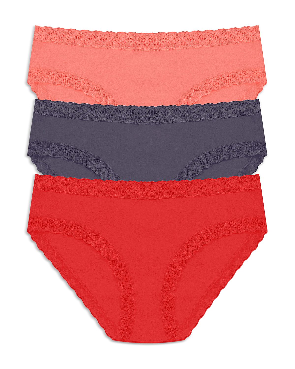 Natori Bliss Girl Briefs, Set of 3
