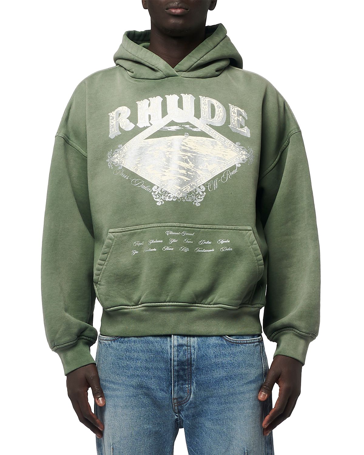 R H U D E Dakar Convoy Logo Hoodie