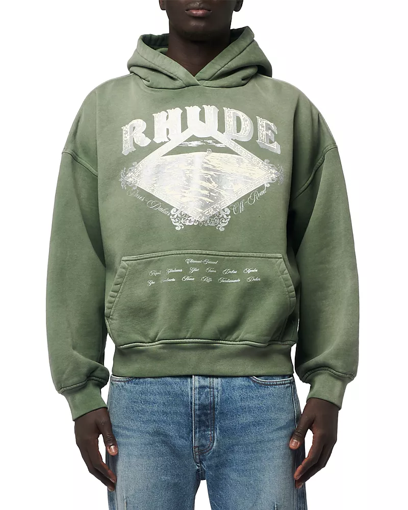 R H U D E Dakar Convoy Logo Hoodie