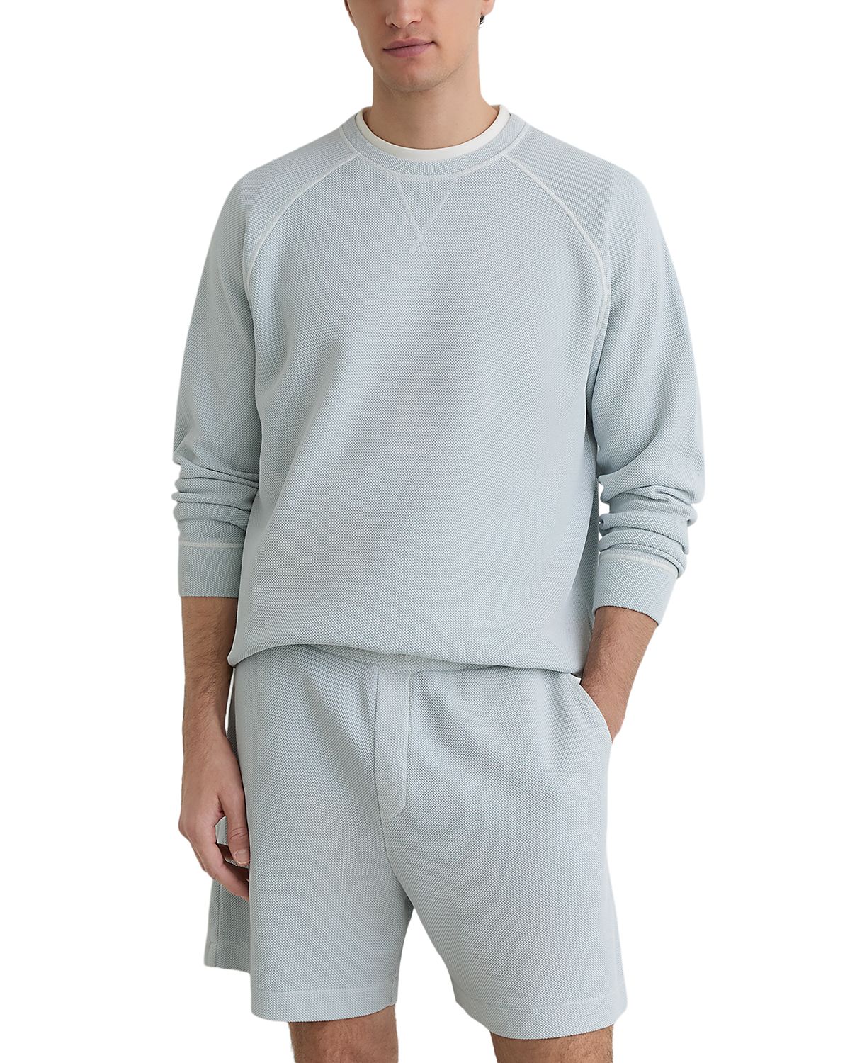 Reiss Drift Air Force Blue Sweatshirt