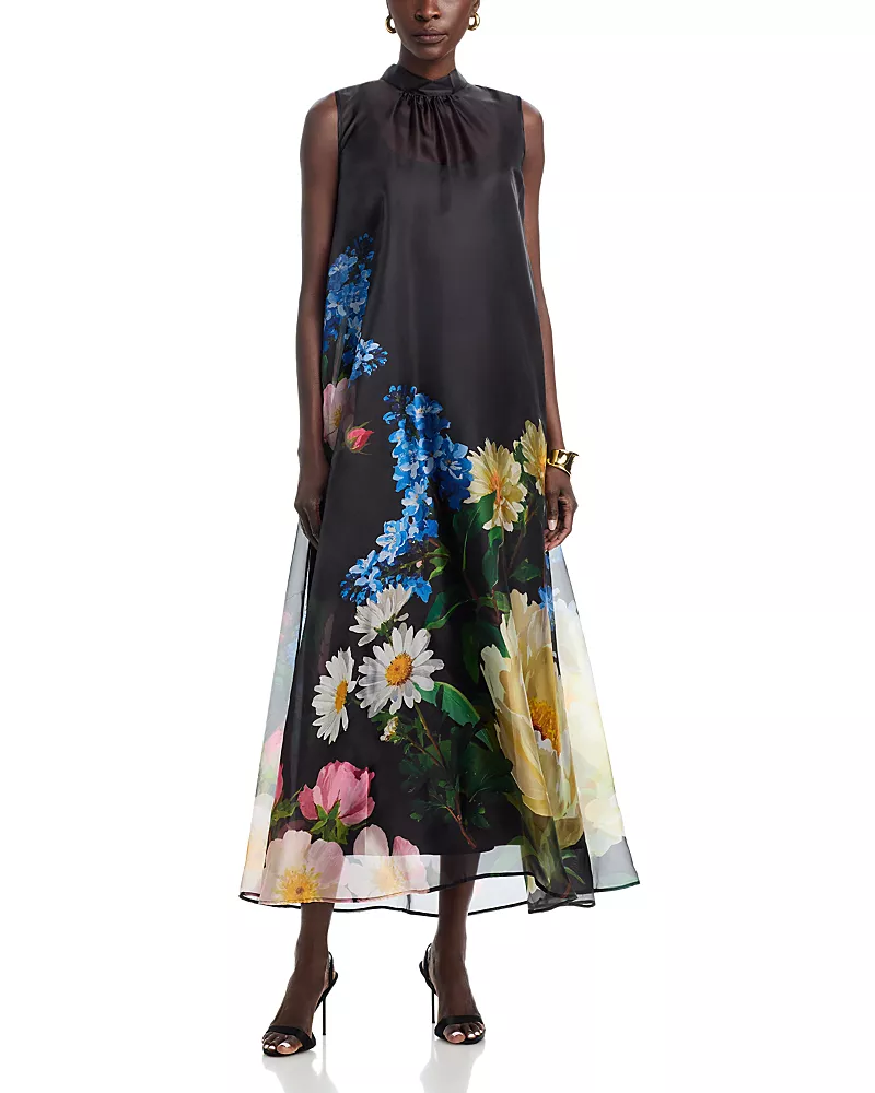 Elie Tahari The Christina Moon Flower Dress