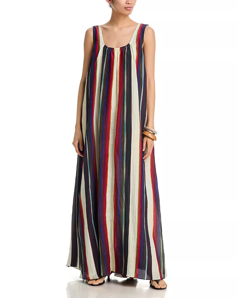 Christopher John Rogers Trapeze Maxi Dress