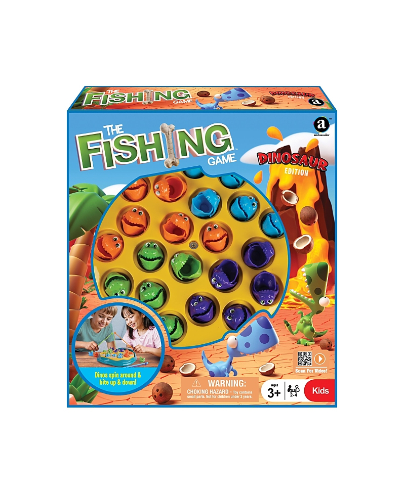 Ambassador Games The Fishing Game Dinosaur Edition Animated Catching Game, Ages 3+