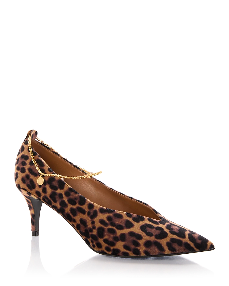 Stella McCartney Women's Leopard Print Pumps