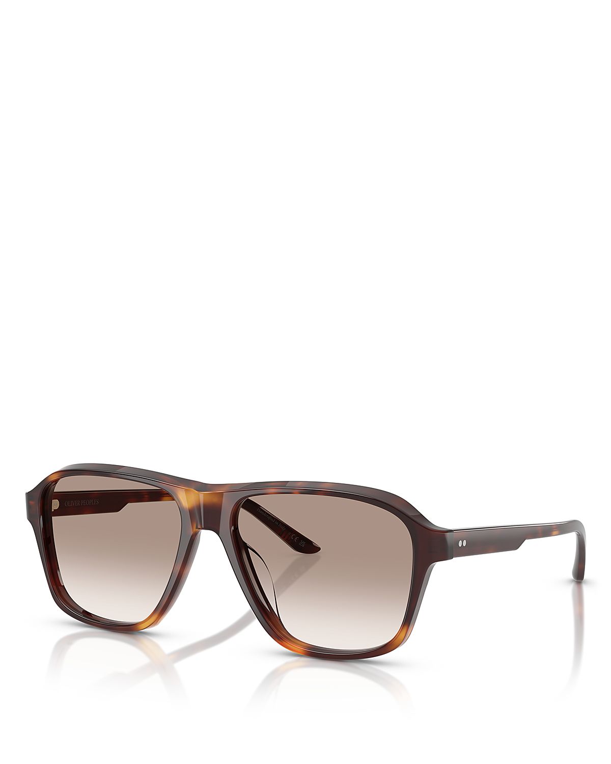 Oliver Peoples Aviator Sunglasses, 56mm