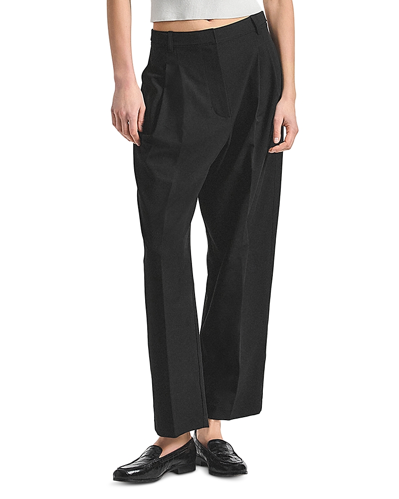 Derek Lam 10 Crosby Asher Tropical Stretch Suiting Pleated Trousers