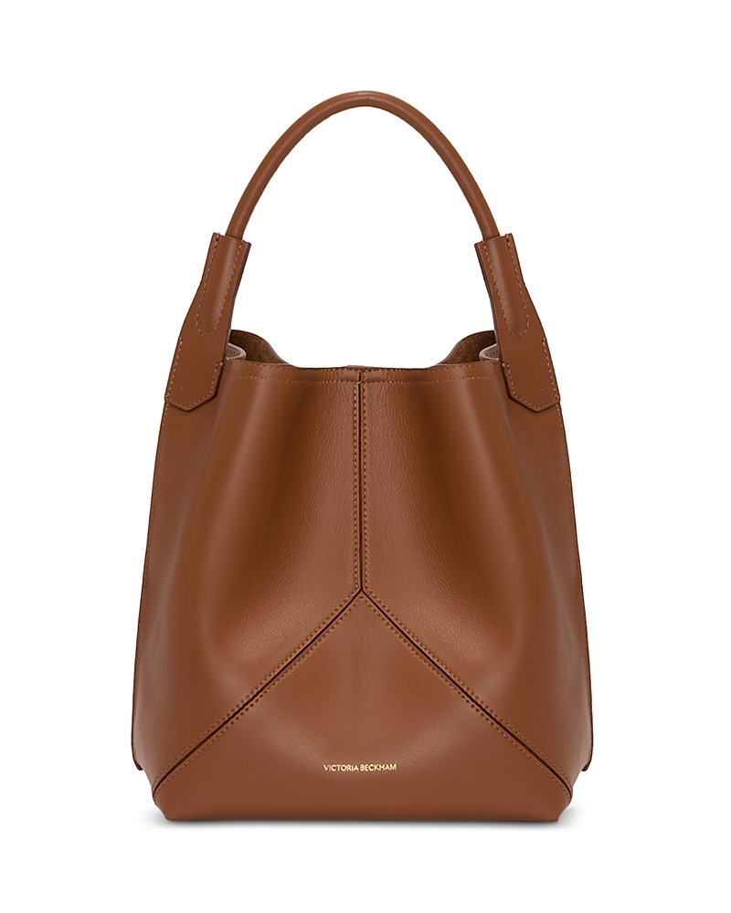 Victoria Beckham Victoria Medium Leather Bucket Bag